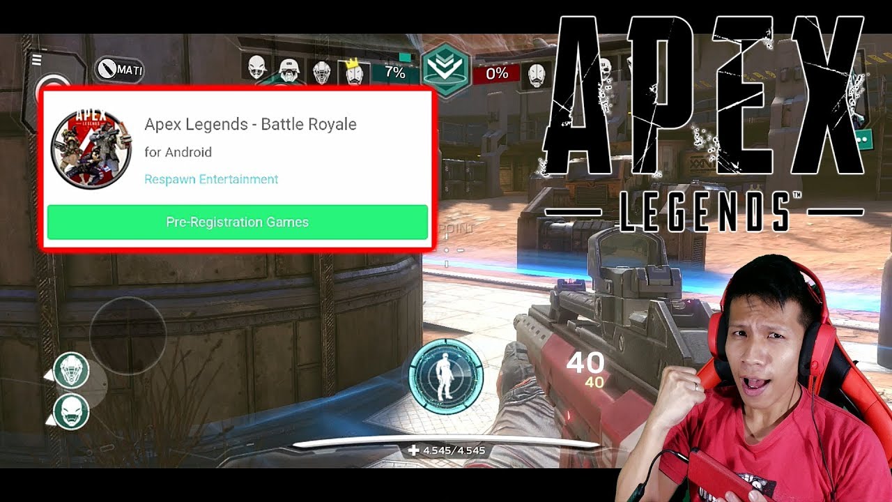 Yes Apex Legends Di Hp Android Akhirnya Keluar Pre Register Buruan Daftar Youtube