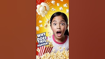 Popcorn Science Explained! 🍿🔥 Why Do Kernels Explode? #PopcornScience #Shorts #ShortsViral