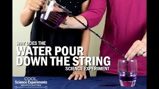 Pouring Water into a Glass Experiment
