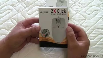 Вечно живая мышка A4tech OP-620D.  Распаковка, обзор )))