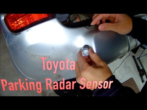 Toyota- How to Install Backup Parking Radar Sensor