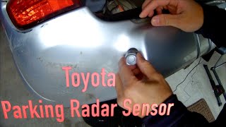 Toyota- How to Install Backup Parking Radar Sensor