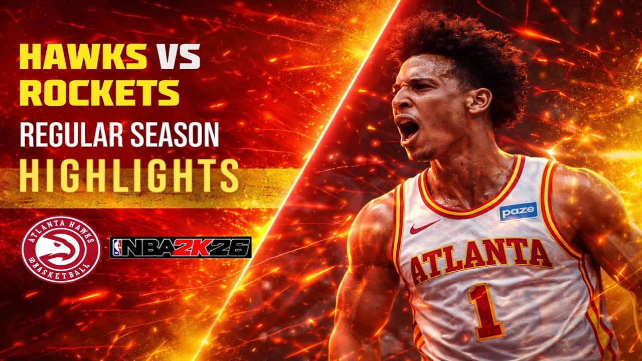 Epic Match Highlights Between Hawks vs Rockets! - YouTube