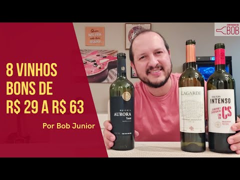 8 vinhos até R$ 63 - Vinho Bom e Barato #06 - Confraria do Bob - Seleção de Setembro