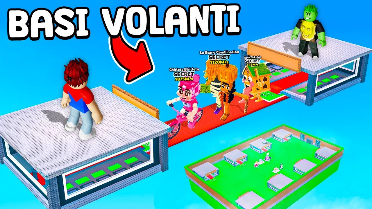 STEAL A BRAINROT, MA ABBIAMO LE BASI VOLANTI!