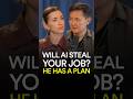AI will steal your job! This founder has a plan