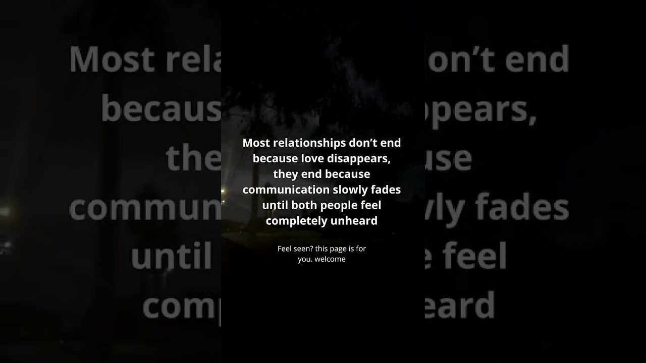 communication in relationships