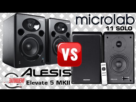 Видео: Акустические системы Microlab Solo 11 vs. Alesis Elevate 5 MKII (сравнение с тестами)