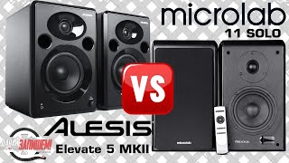 :   Microlab Solo 11 vs. Alesis Elevate 5 MKII (  )