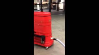 Range Vac 220 Portable Industrial Vacuum by Ruwac (In Action Removing Lead Dust)
