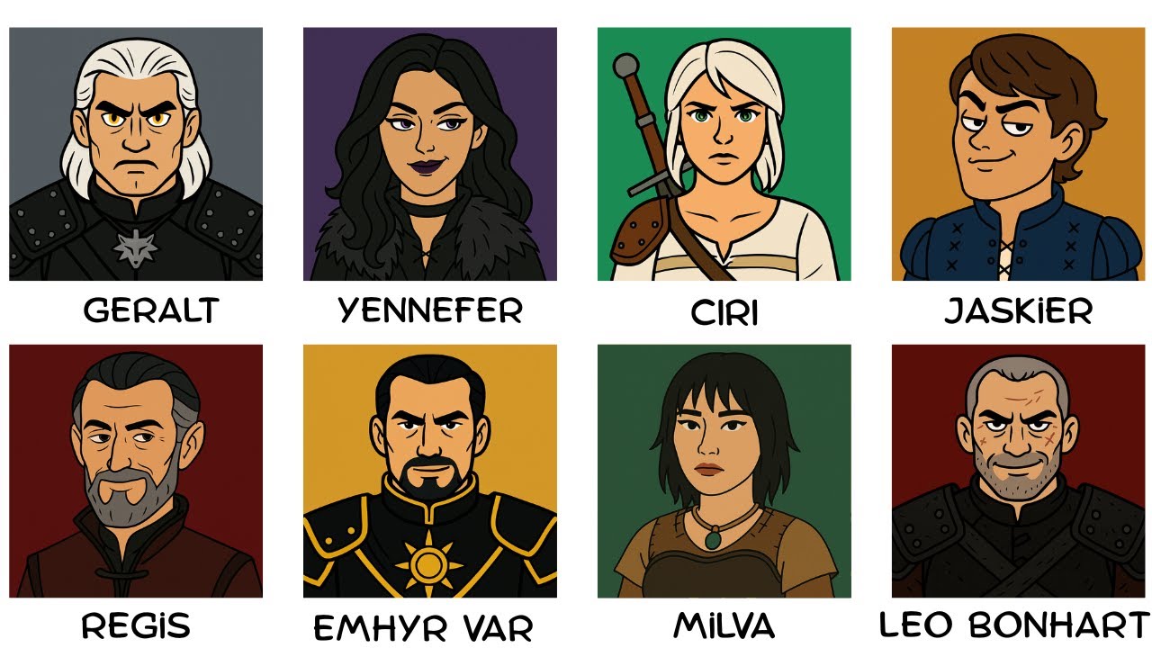 Every Main Character of The Witcher Explained in 10 Minutes (Season 4 ...