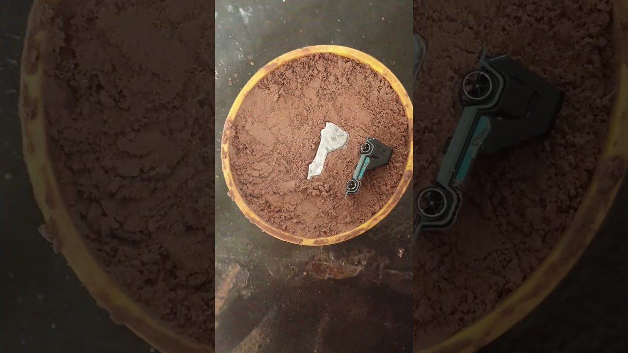 making truck shape toy with malting metal