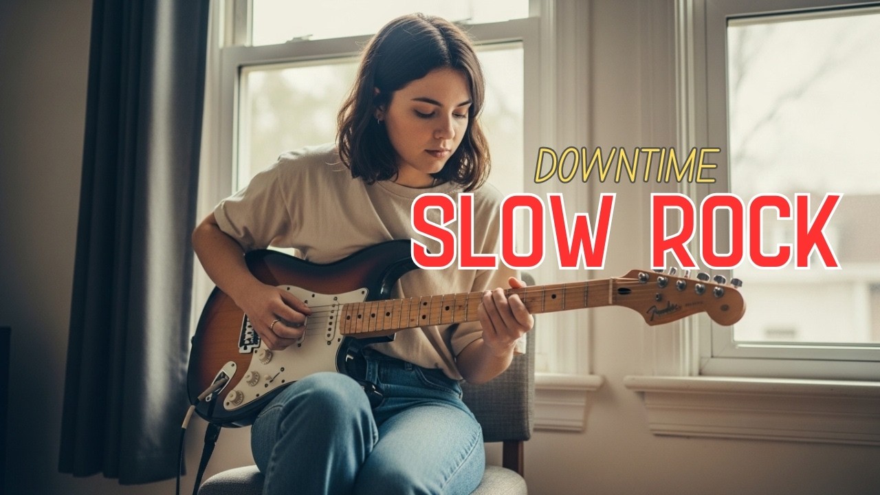 Gentle Slow Rock Instrumental for Personal Downtime