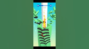 Stack Ball - Gameplay Walkthrough Level-65 (iOS & Android) | Livmyth Gameplay #shorts