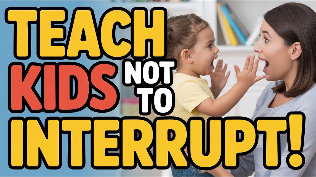How to Teach Kids Not to Interrupt | Parenting Tips for Respectful Communication