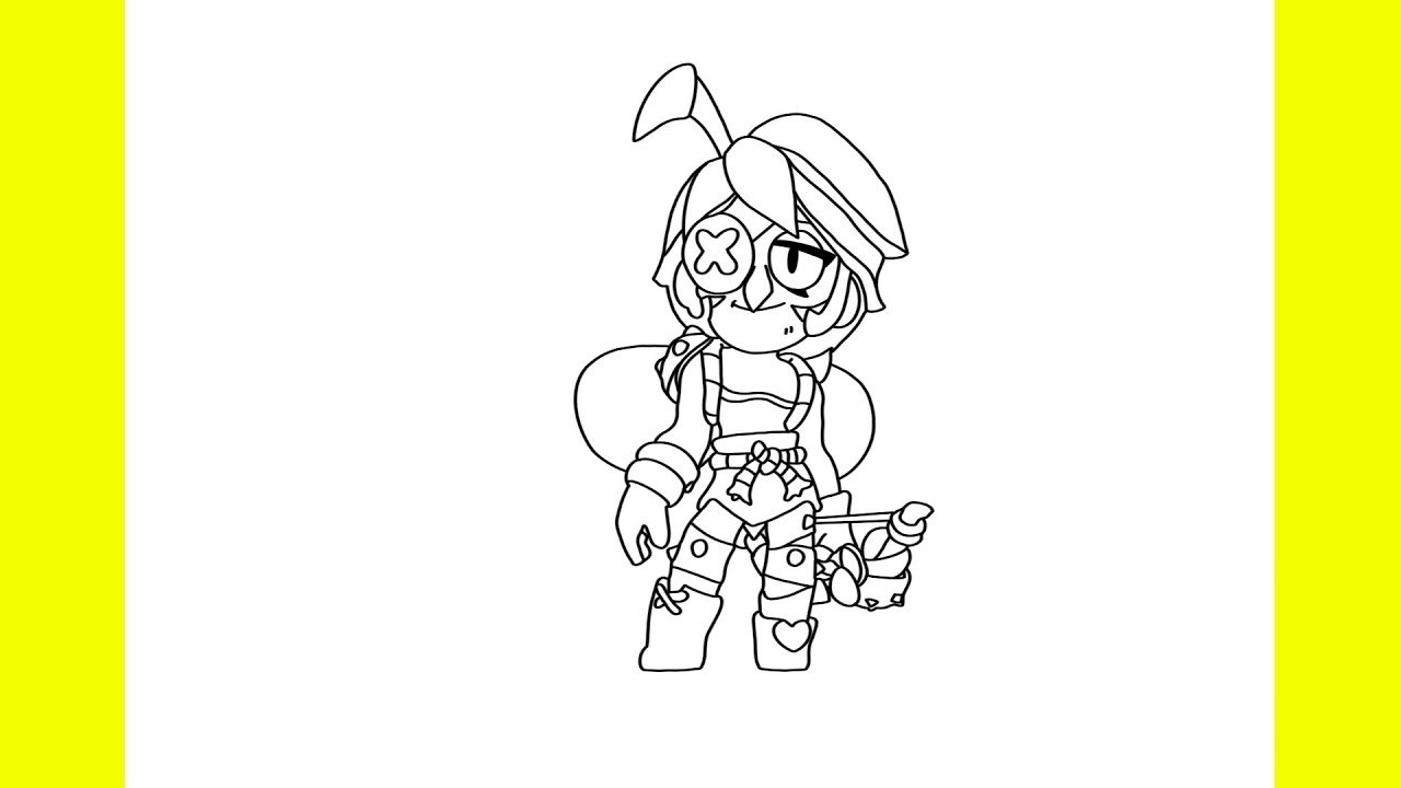 COMO DESENHAR ANGELO DO BRAWL STARS - YouTube