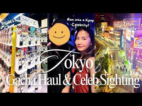 I SPENT ALL MY MONEY on Gacha in Tokyo! 💸🎰 Plus Nightlife & More Shopping VLOG 🛍️🌃