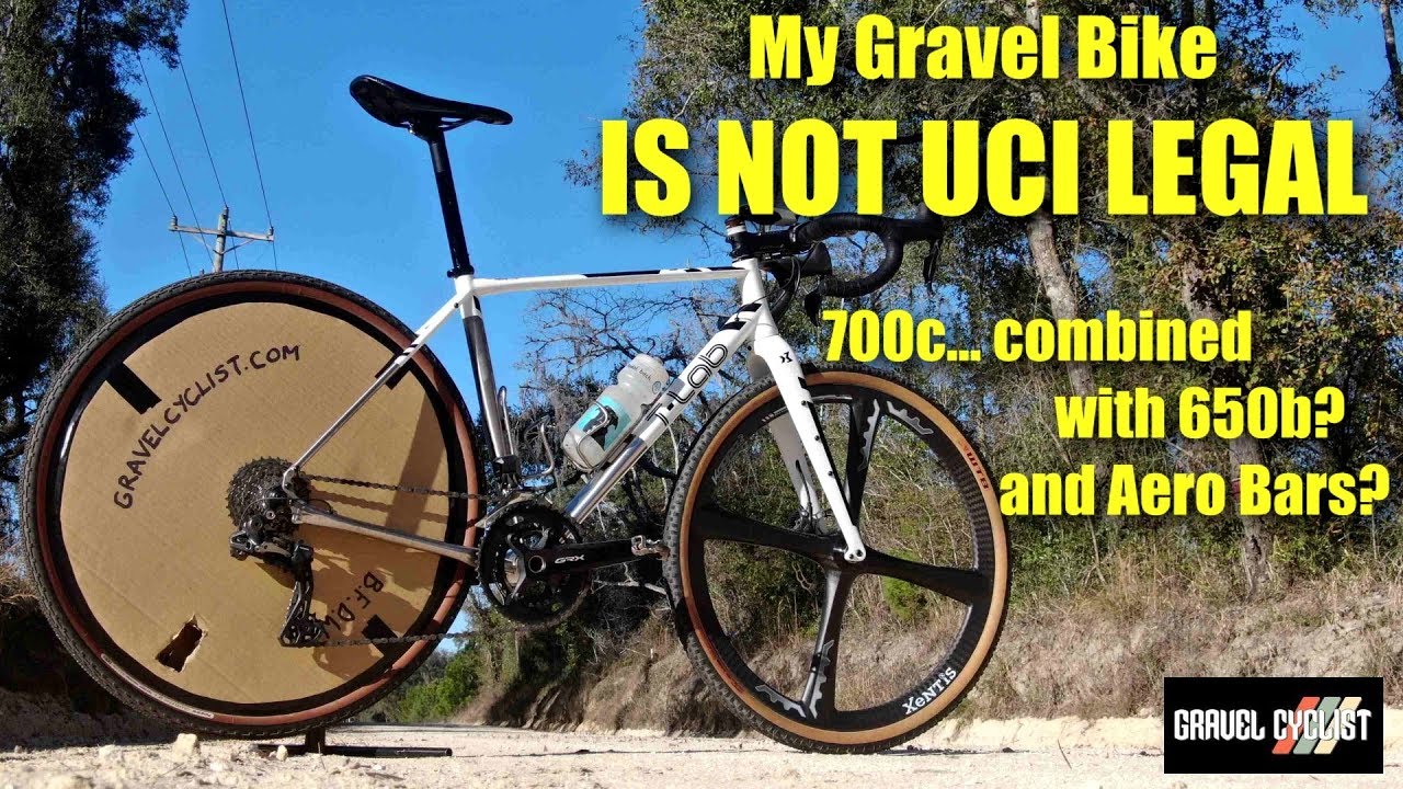 My Gravel Bike IS NOT UCI LEGAL Version 1