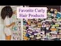 FAVORITE CURLY HAIR PRODUCTS | How I Use Them + Which Products Are ESSENTIAL For Curls | Pgeeeeee
