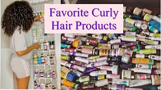 FAVORITE CURLY HAIR PRODUCTS | How I Use Them + Which Products Are ESSENTIAL For Curls | Pgeeeeee