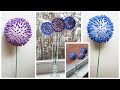 Easy to DIY: Q-Tip Flowers Craft Tutorial | МК цветы из ватных палочек: декор интерьера