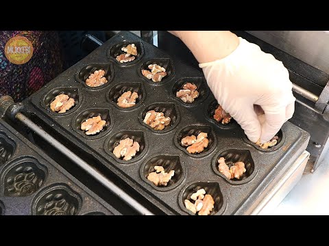 서울 광장시장 │ 쌀호두과자 │ Hodu-gwaja │ 한국 길거리 음식 │ Korean Street Food