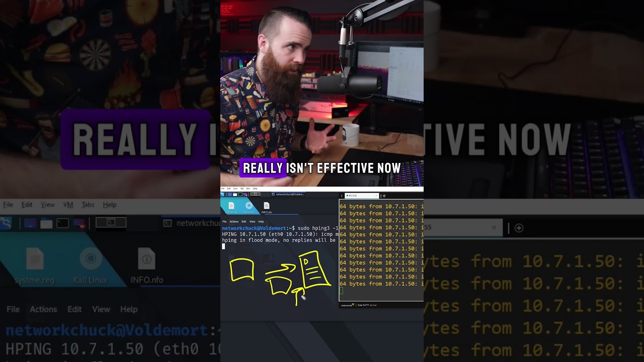 I DDoS'd myself (don't do this)