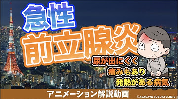 【早期治療】急性前立腺炎🔬男性の発熱🤒排尿時痛😱下腹部痛😵‍💫の症状はこれかも。治療方法は抗生剤しかない。