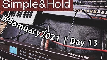 64. #Jamuary2021 Day 13 | Little Synth Jam | Roland SH-01A TR-08 & Yamaha reface DX