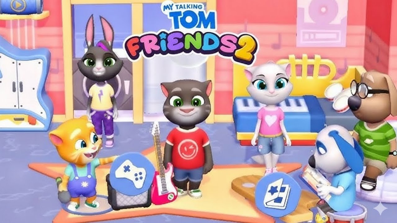 My Talking Tom Friends 2 – New Update Gameplay & Funny Moments 😂😂😂