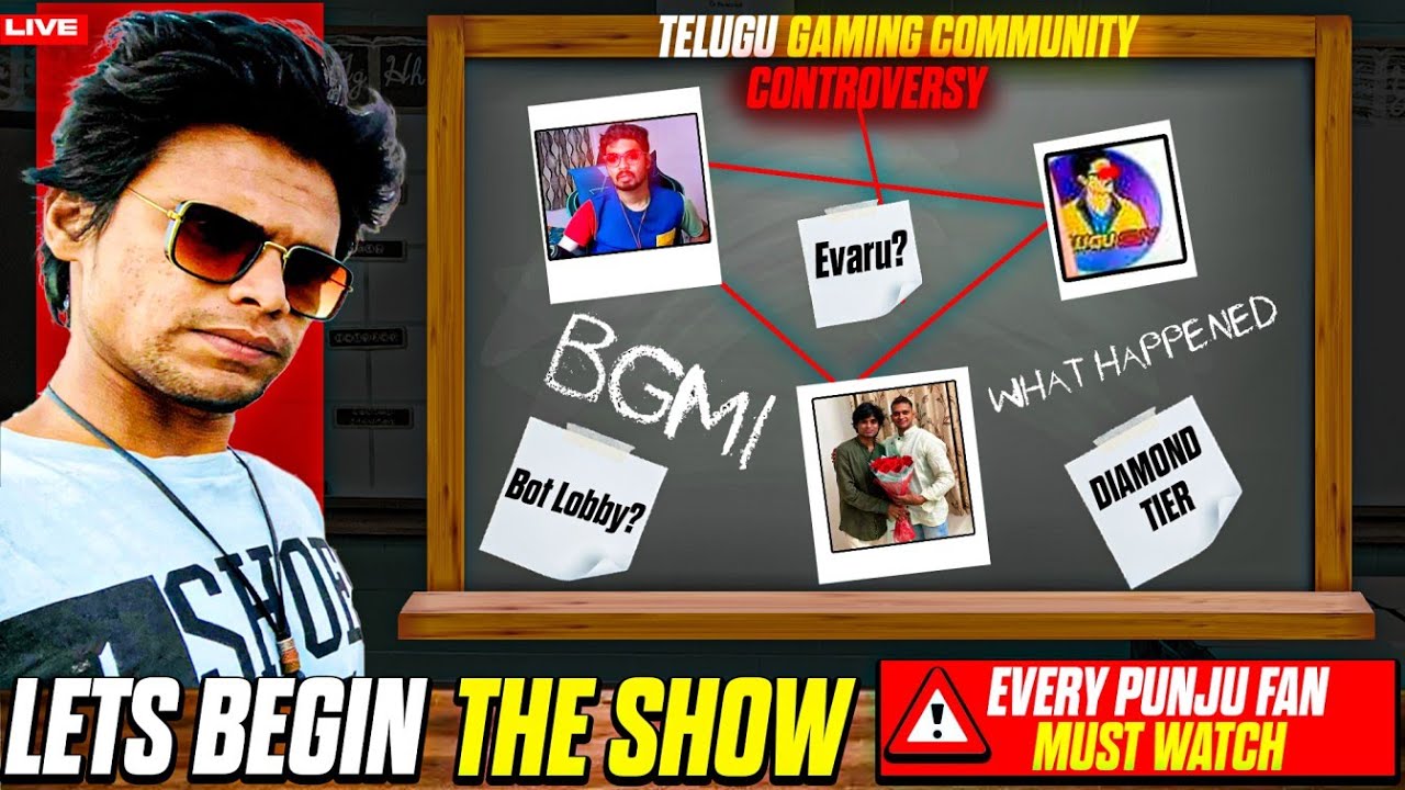 @TeluguGuyYT Telugu Gaming Community Ekkada ? I Controversy THE END ?