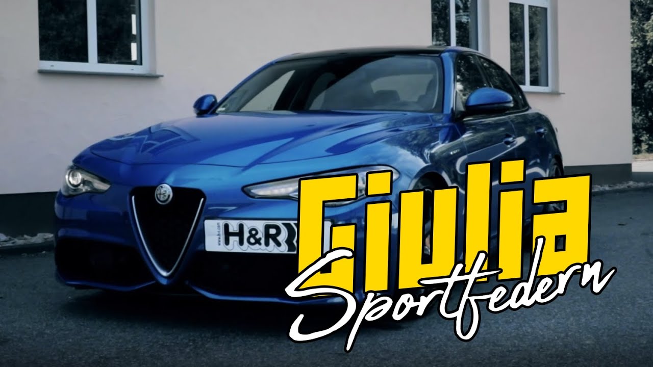 Alfa Romeo Giulia Veloce - Sportfedern ≡ H&R