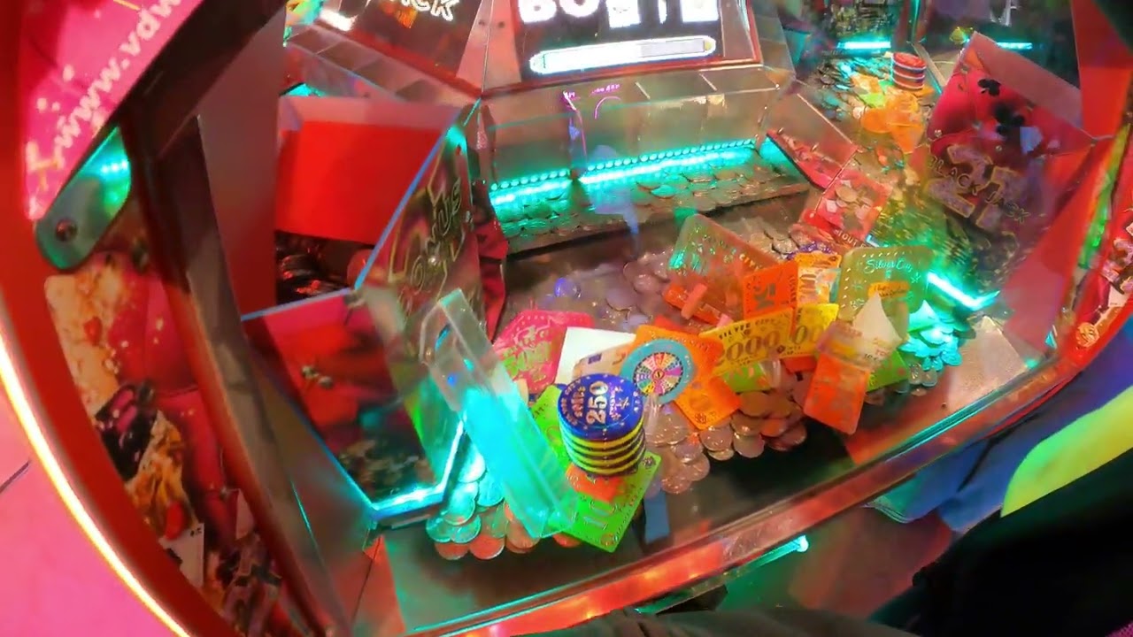 Machine Pousse pièces silver city à la fête foraine à Nantes épisode 1/5 S2