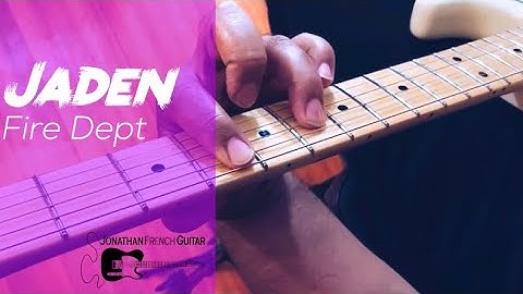 Jaden - Fire Dept - Guitar Tutorial