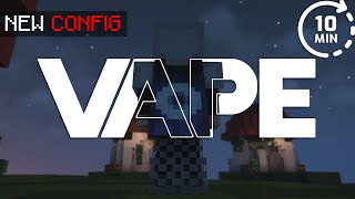 10 MINUTES OF CHEATING WITH VAPE V4 ON HYPIXEL (Blatant Config)