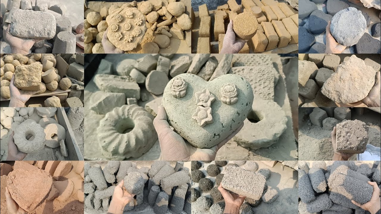 All texture crumbling in one vlog😍|| Satisfying ASMR