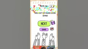 Brain Test : Tricky Puzzles | Level166 Walkthrough Solutions | ( WITH EXPLANATIONS)