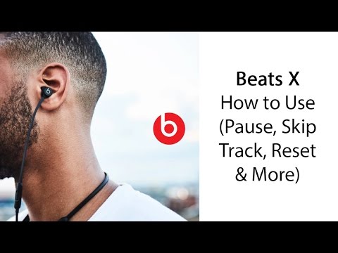 how to use beats x