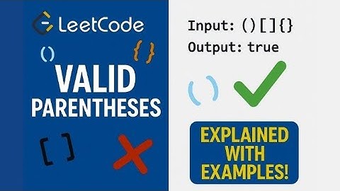 LeetCode 20: Valid Parentheses in Java | Easy Stack Interview Question Explained in Hindi!
