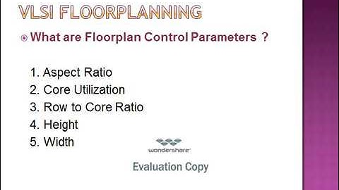 VLSI Floorplanning