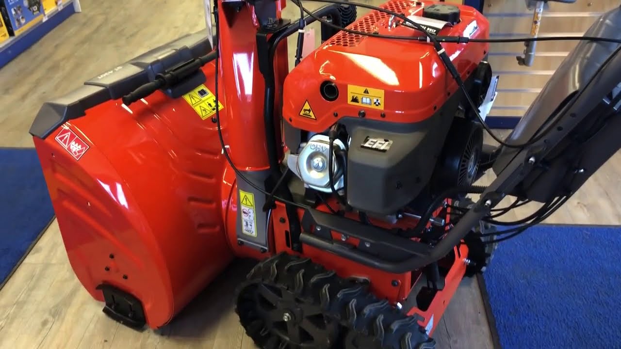 Husqvarna ST 430T Snow Blower | Model# 961930134 | Redwater Napa - YouTube