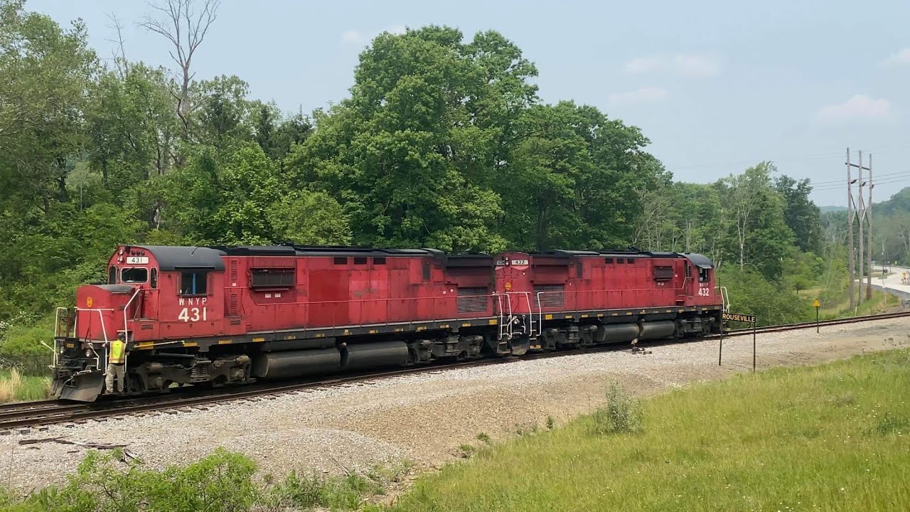 WNYP C430's 432 and 431 Arriving in Rouseville, PA on 6/6/23 YouTube