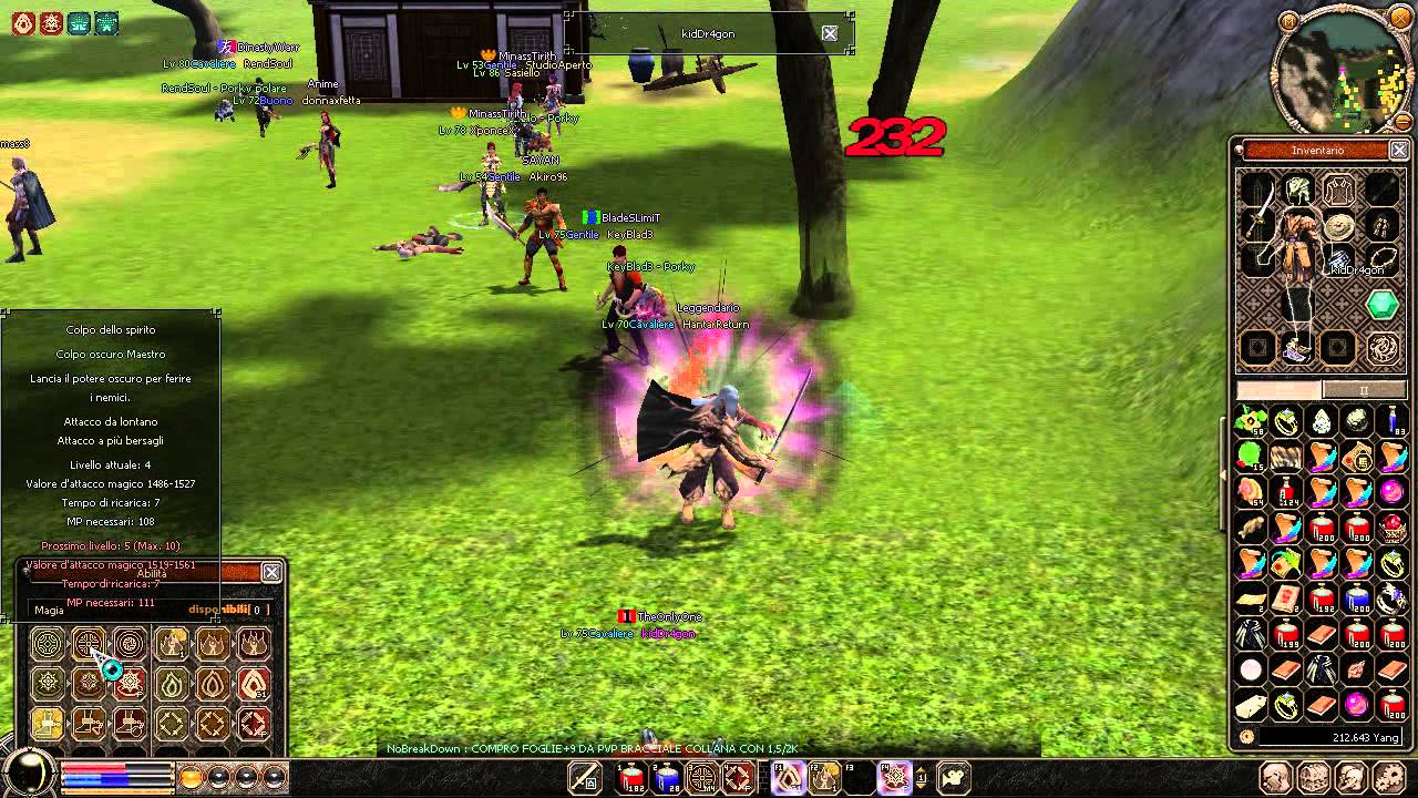 HantarReturn batte KidDr4gon con spadino e item del 55