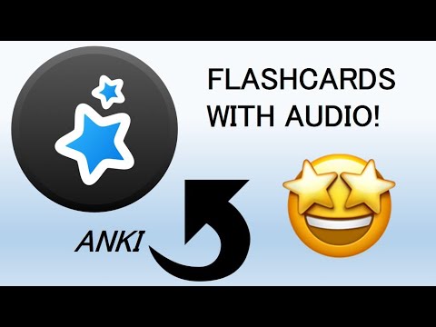 COMMENT CRER DES FLASHCARDS DE LANGUE AVEC AUDIO SUR ANKI