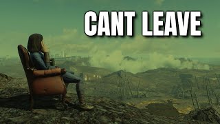 Can you play Fallout 4 without leaving The Glowing Sea?