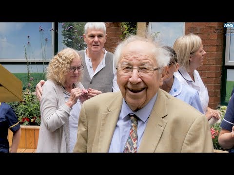 Dementia Garden opening - Worcestershire Royal Hospital