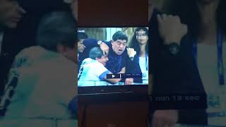 Diego Maradona flips off Nigerian fans