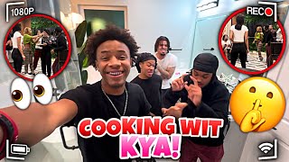 Cooking with KYA prank on the COMPACT GIRLS🫢 *they all tweaked👀*