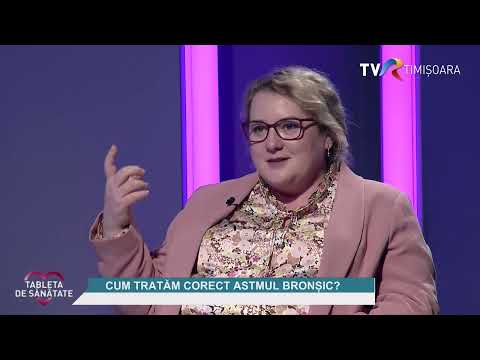Cum tratăm corect astmul bronşic?, cu dr. Noemi Suppini #TabletaDeSanatate @TVRTM