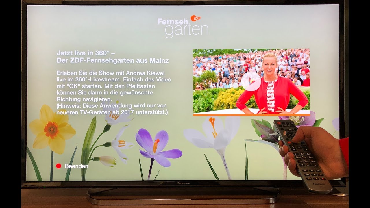 Fraunhofer FOKUS Der ZDF-Fernsehgarten als 360°-Livestream mit FOKUS Video Playout